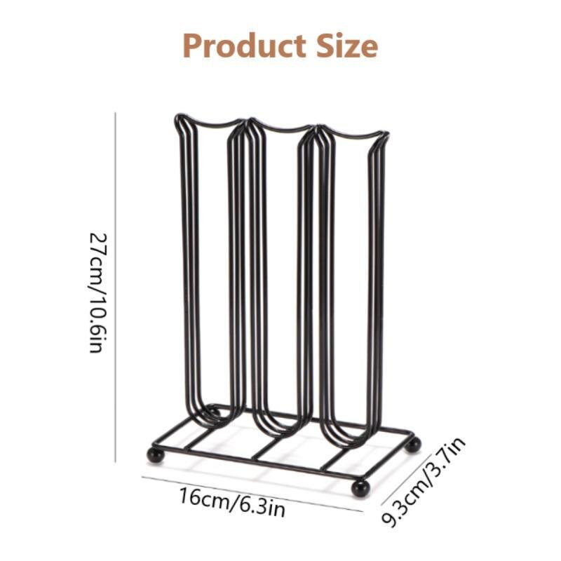 Coffee Capsule Holder Special Capsule Holder With Black Plastic Spray Type Nespresso 42PCS Coffee Capsule Storage Holders