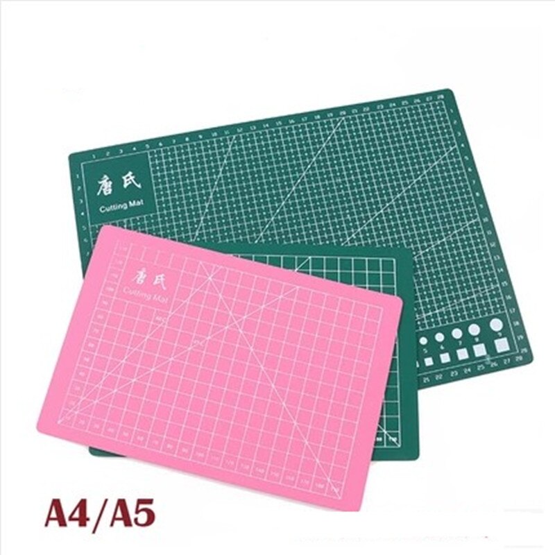 PVC A5 cutting mat single face self-healing cutting paper pad pink handmade model diy Accessory cutting board 21 x15cm
