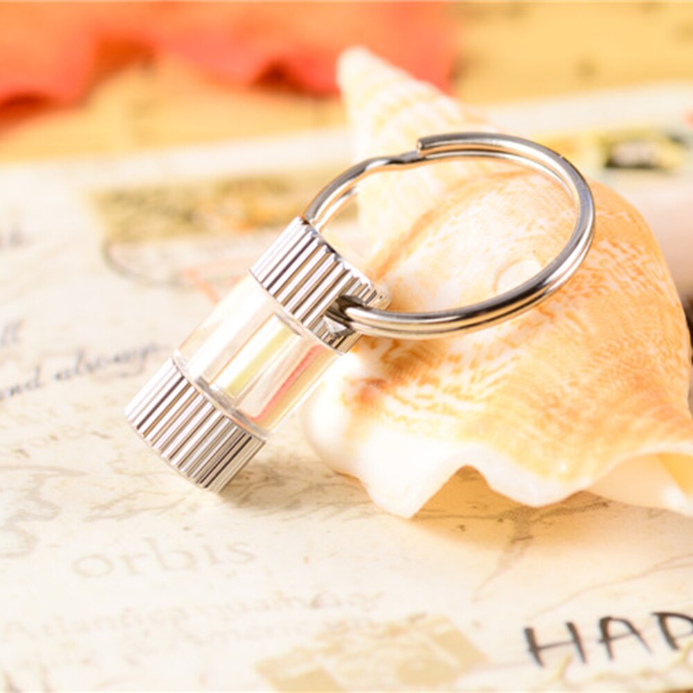 Trizio auto Luminoso Chiave Anello Ultralight all'aperto incandescenza in il buio Portachiavi Anello Di Sopravvivenza Di Emergenza mini Luce