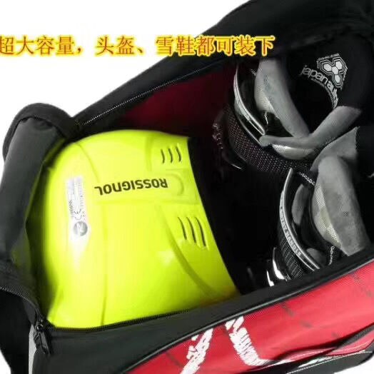 Atomisk sne taske skitaske fuld vandtæt enkelt skulder taske rygsæk afslappet sko taske sne taske hjelm taske