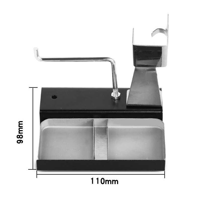 Electric Soldering Iron Stand Full Metal Holder Multifunction Soldering Iron Stand High Temperature Resistant Welding Tin Tools