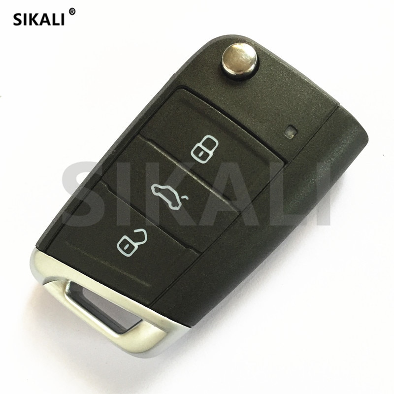 SIKALI Remote Key 434MHz for VW/VOLKSWAGEN Golf 7 MK7 Touran Polo Tiguan without Keyless-go
