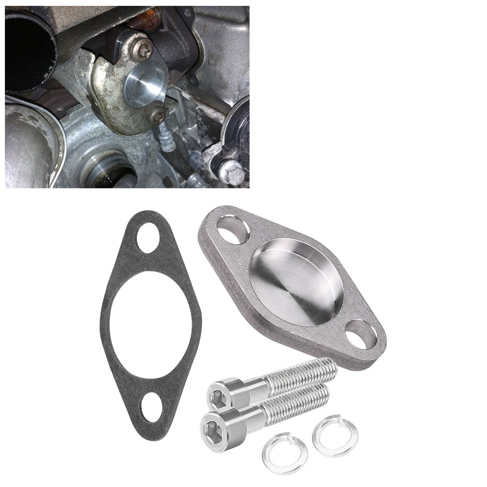 Stainless Steel EGR Valve Blanking Block Plates Ki... Grandado