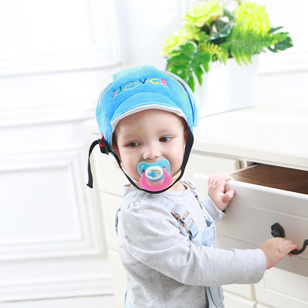 Baby hoed Beschermende Helm Jongen Meisjes Anti-collision Sport Zachte Hoed Baby Peuter veiligheid cap voor Wandelen шапка детская # 3F