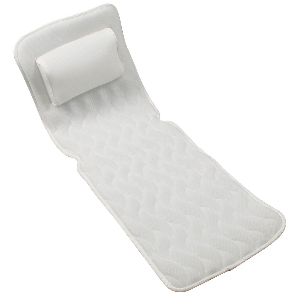 Ademend Matras Super Dikke Kussen Thuis Zuignap 3D Mesh Laag Zachte Bad Kussen Antislip Bad Mat Quick droog Grote Spa