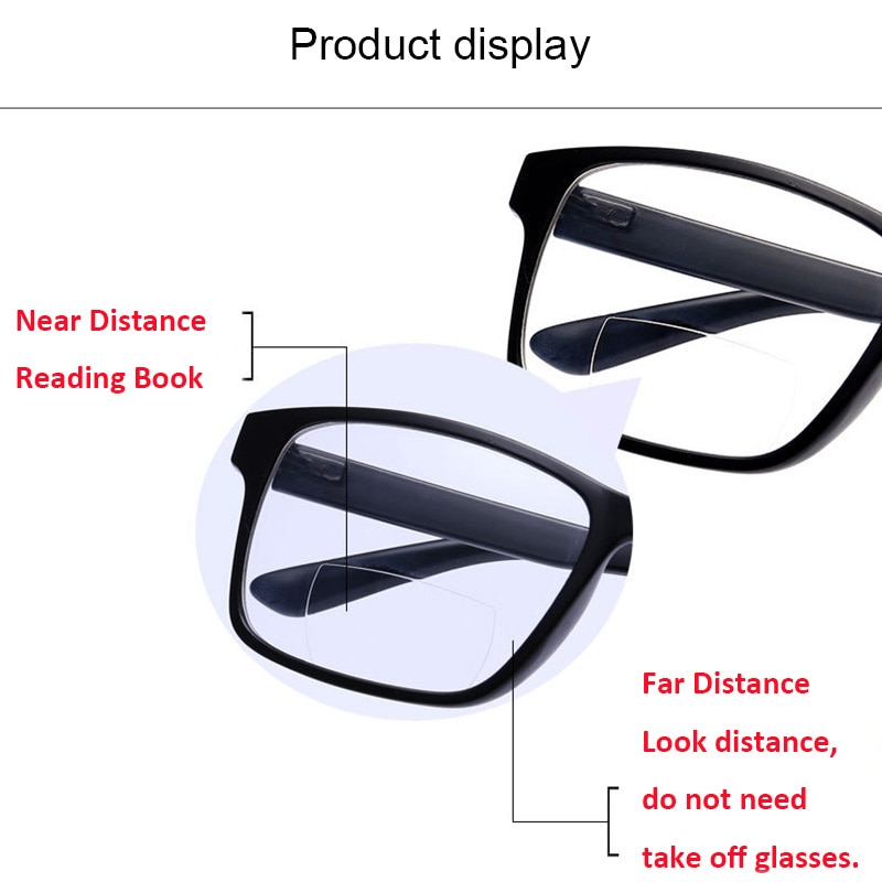 Leeszonnebril heren magnetische clip-on zonnebril 1.5 presbyopische brillen dames heren gepolariseerde magneet bifocale leesbril