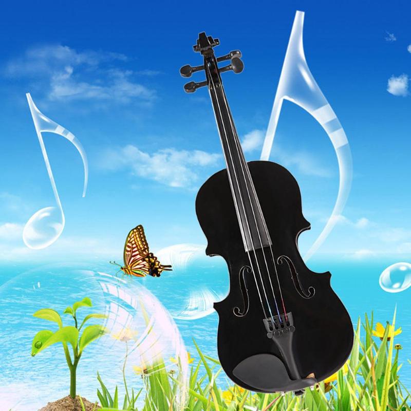 1/8 Kids Splint Light Acoustic Violin Fiddle Basswood With Case Bow Rosin Musical Stringed Instrument Student Violin Beginner