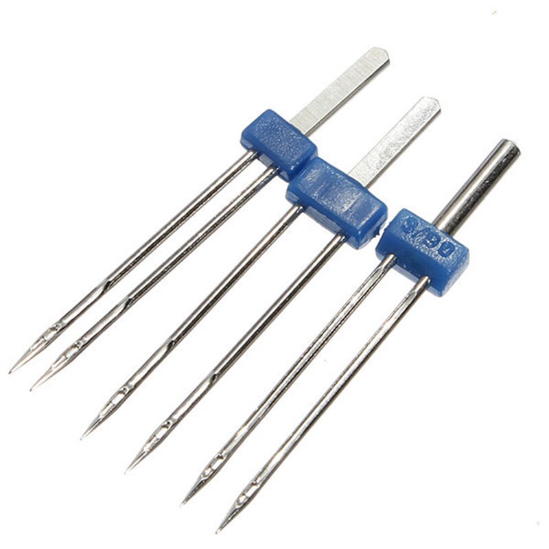 3pcs 2mm 3mm 4mm stretch Double Twin Needle Pins Sewing machine Needlework tool