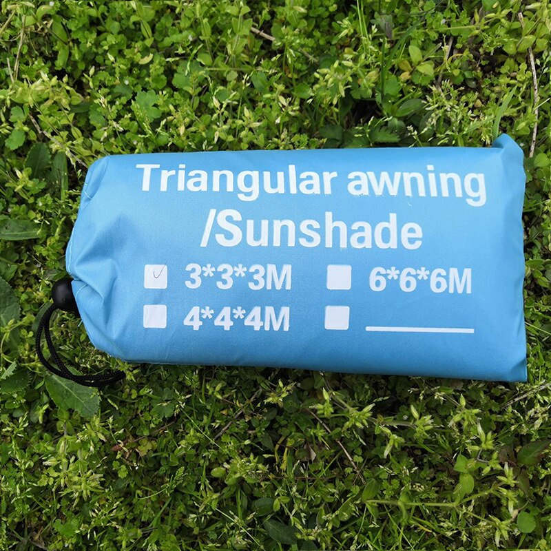 Portable sunshade and sunscreen outdoor canopy Camping triangle canopy canopy