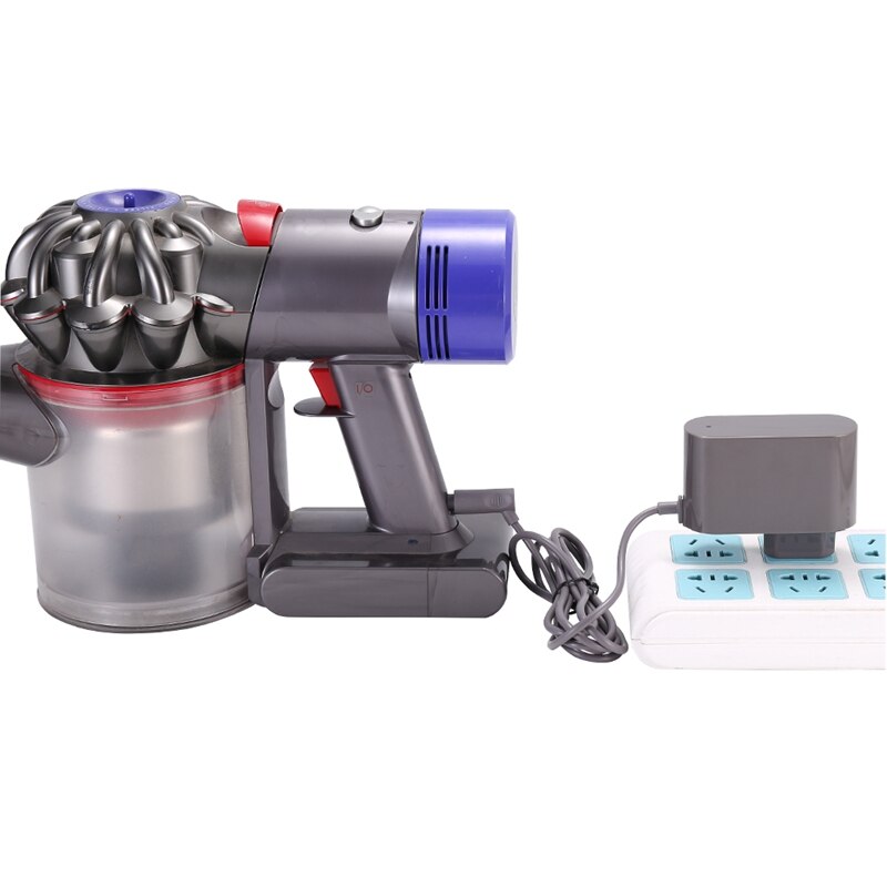Opladningsadapter adapter til dyson  v6 v7 v8 ledning fri-håndholdte stick vakuum strømforsyning ledning oplader, eu stik