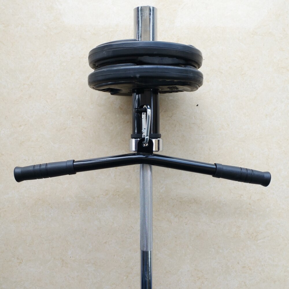 1 Set Home Gym Fitness Barbell Attachment V-Bar T-Bar Weight Lifting Handle
