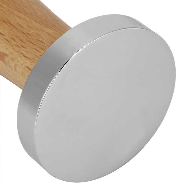 Koffiezetautomaat klop koffie houten koffie tamper poeder geperst hamer koffie accessoire voor thuiskantoor 53mm