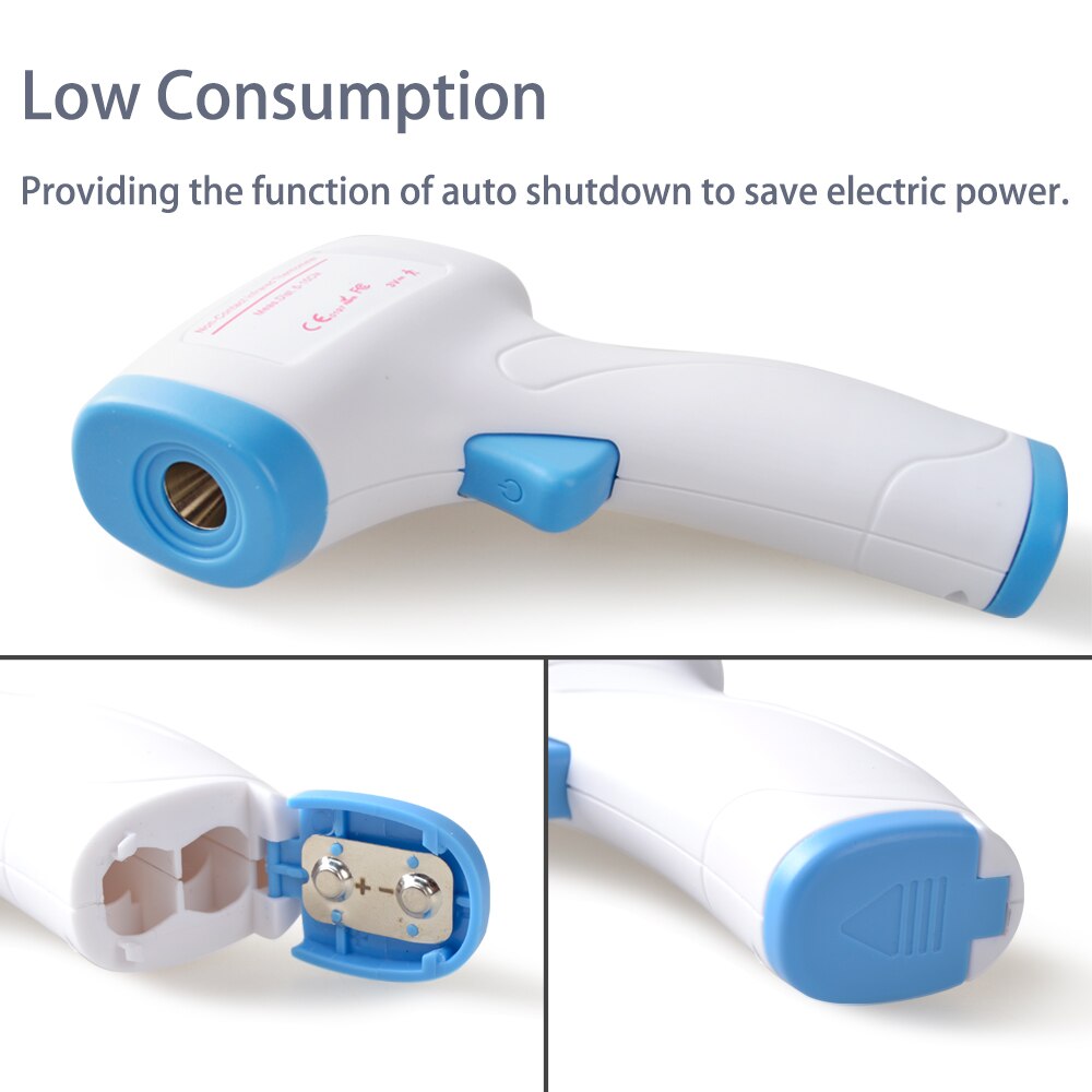 Infrarood Digitale Thermometer Voorhoofd Oor Lichaam Koorts Termometre Multifunctionele Contactloze Temperatuurmeting Apparaat