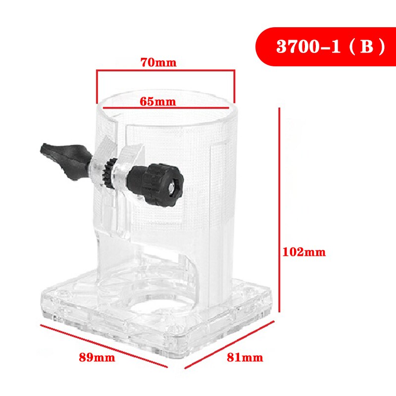 Trimmer Base Balance Board Woodworking Edge Cutter Electric Trimmer Machine Base For For Makita Battery RT0701C/Worx WU601: 3700-1B