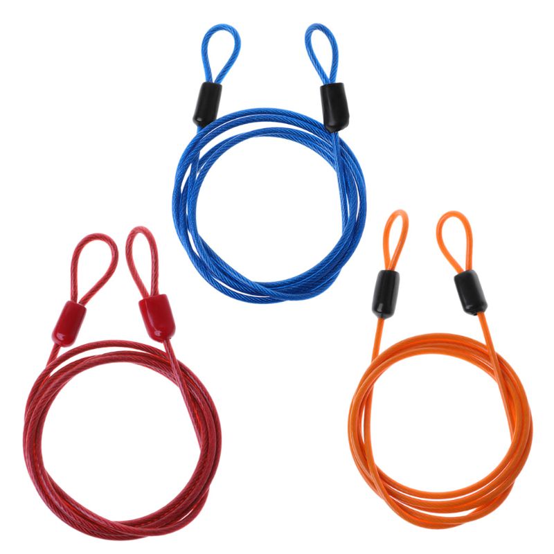 Fietsslot Staaldraad Kabel 1 M Veiligheid Lus Cycling Bike Protector Anti Diefstal
