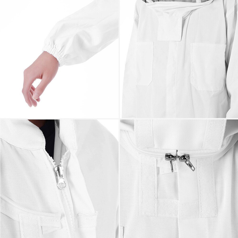 Full Body Imker Kleding, Professionele Imker Pak, Bee, Veiligheid Sluier Hoed, Alle Body Gear