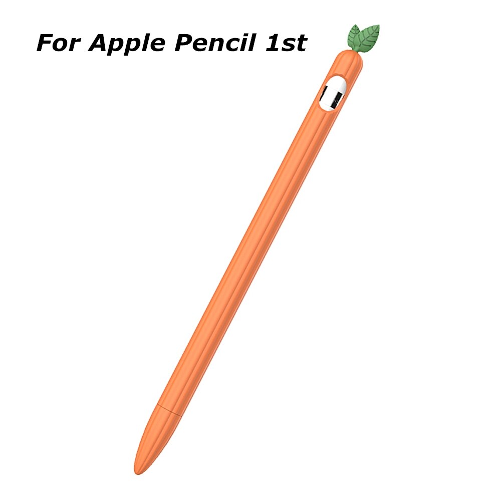 Funda de silicona para Apple Pencil 2 1, funda protectora con soporte para iPad Pro Stylus Pen: 01