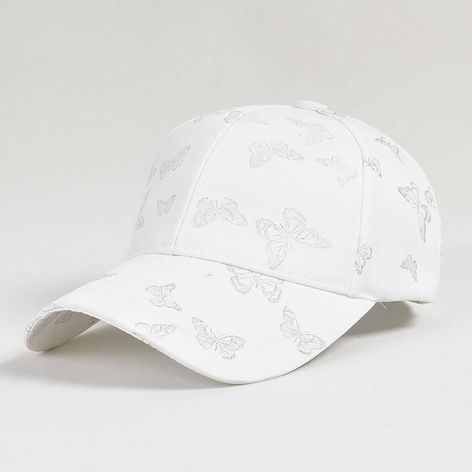 Vrouwen Cap Mode Vrouwen Paars Print Mannen Gradiënt Strand Verstelbare Baseball Cap Hip Hop Hoed Zonnehoed Бейсболка панама: E