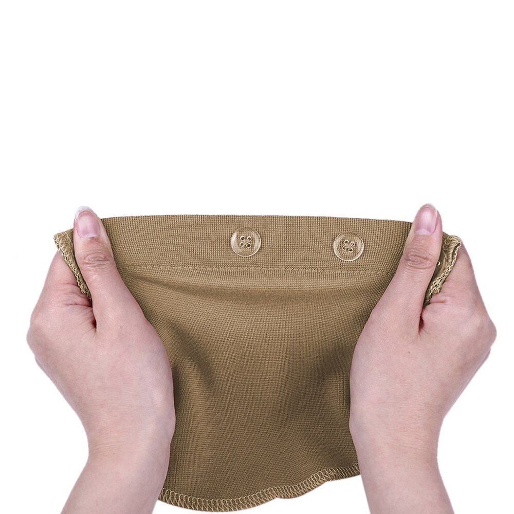 3 pièces boucles de grossesse ceinture ceinture réglable couture élastique Extender bouton tampons boucles prolongées pour pantalons vêtements