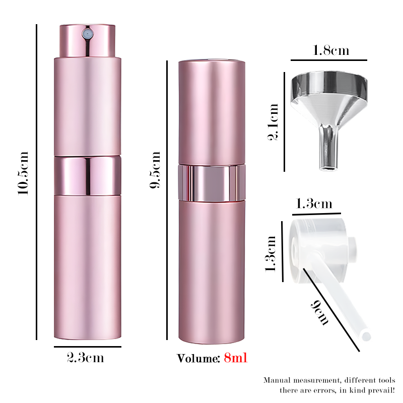 8Ml Navulbare Mini Parfumfles Draagbare Cosmetische Fles Spuitfles Reizen Draagbare Verstuiver Verstuiver Parfum Spuitfles