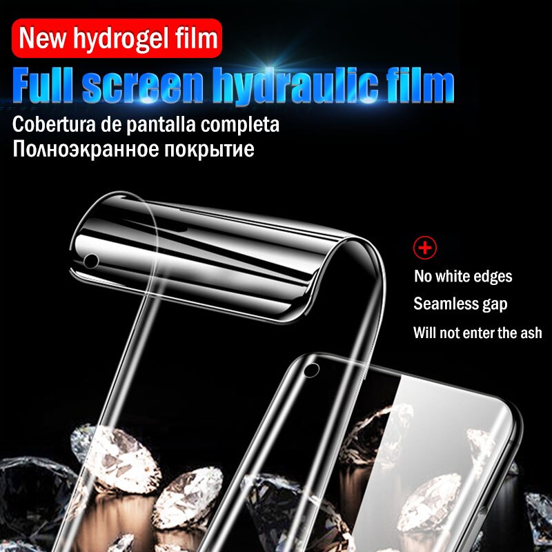 Film Hydrogel 35D pour Huawei Honor 9X9 10 Lite 8X 7A 20i 20 Pro protecteur d'écran pour Huawei P Smart Z Nova 5t Film