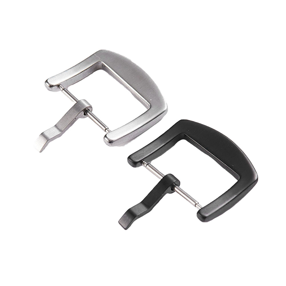 14 16 18 20 22 24 26Mm Metalen Horloge Gesp Solid Button Rvs Geborsteld Sluiting horloge Band Accessoires
