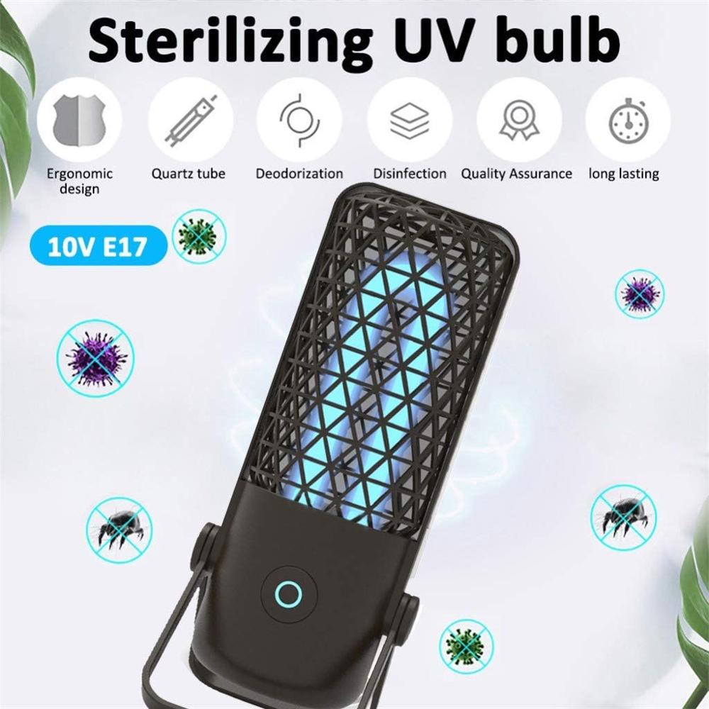 Kiemdodende Licht Uvc Lamp Sterilisator Uv Licht Huisstofmijt Proof Lamp Ultraviolet Kiemdodende Lamp Koelkast Desinfectie Lichten