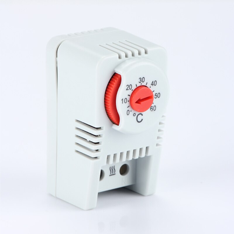 Dossytemperatur controller switch gulvvarmestik elektrisk justerbar indendørs varm termostat termoregulator: Normalt lukket