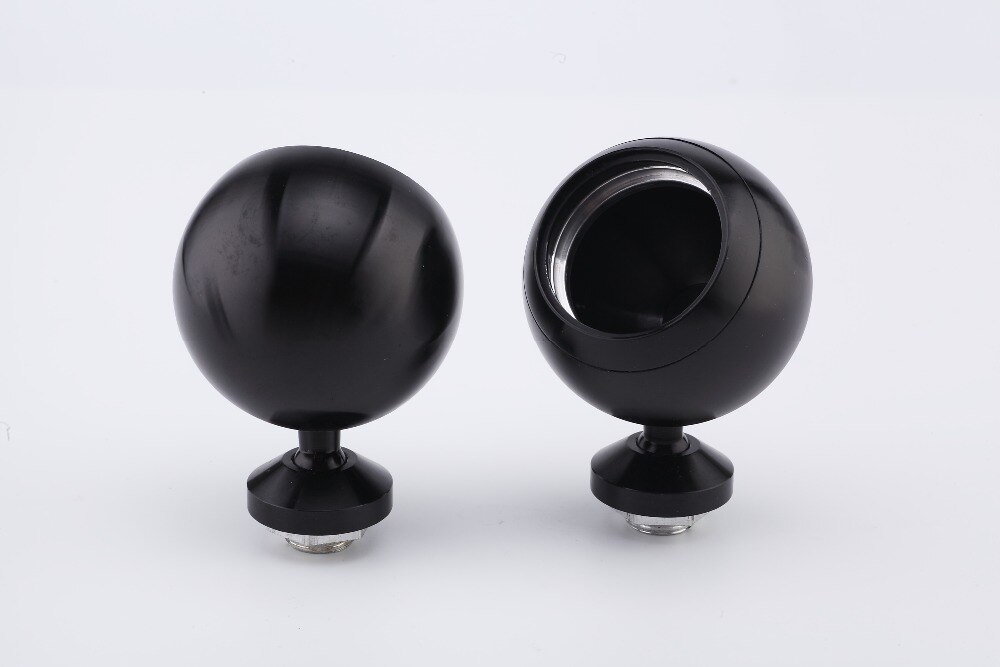 Auto Hochtöner Aluminium Basis Lautsprecher Boxen * 20-25 (Ein Paar) Schwarz farbe
