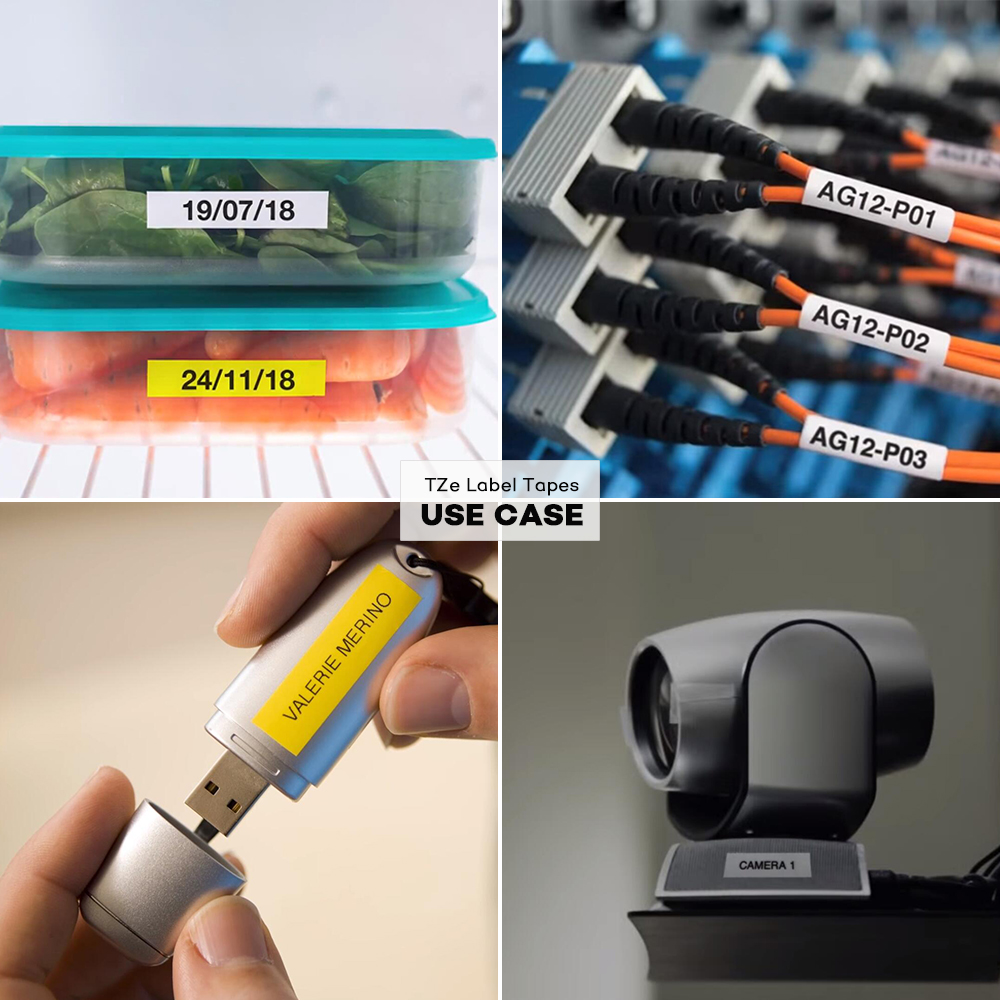 6mm White on blue Tze-515 Compatible Brother p-touch printers tze515 tz-515 tz tze 515 label tape ribbon for ptouch label maker