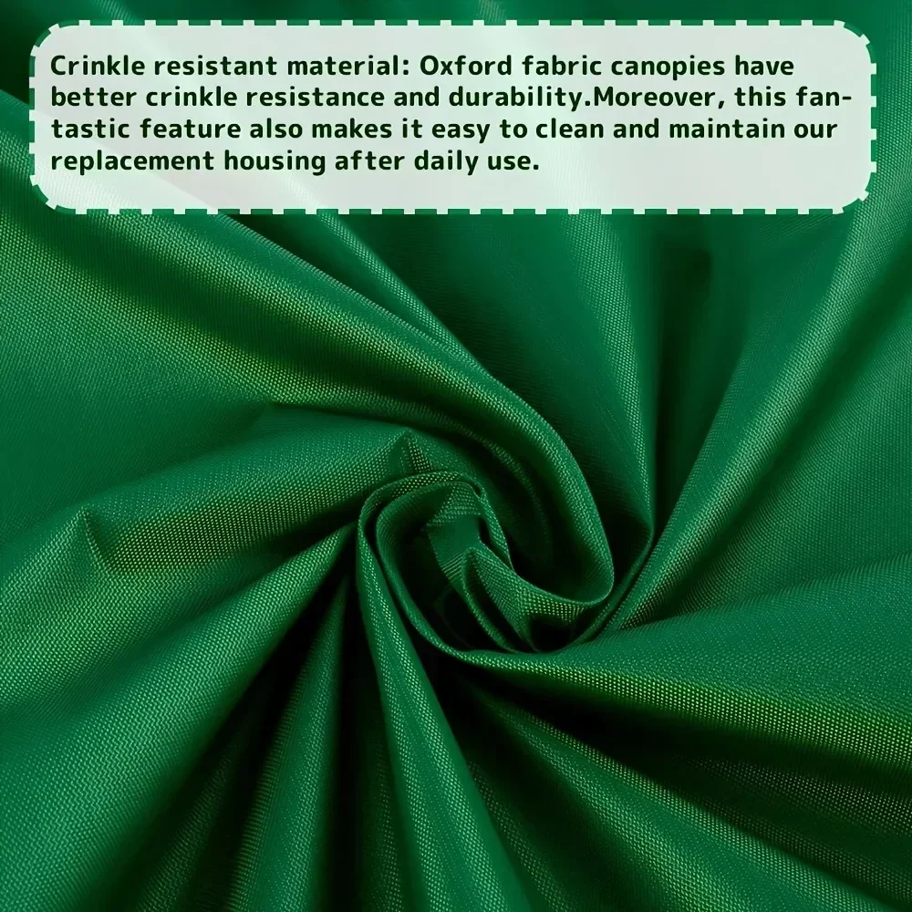 Capa de dossel de balanço à prova de sol com proteção contra poeira proteção UV jardim e terraço balanço capa superior protetor de balanço ao ar livre