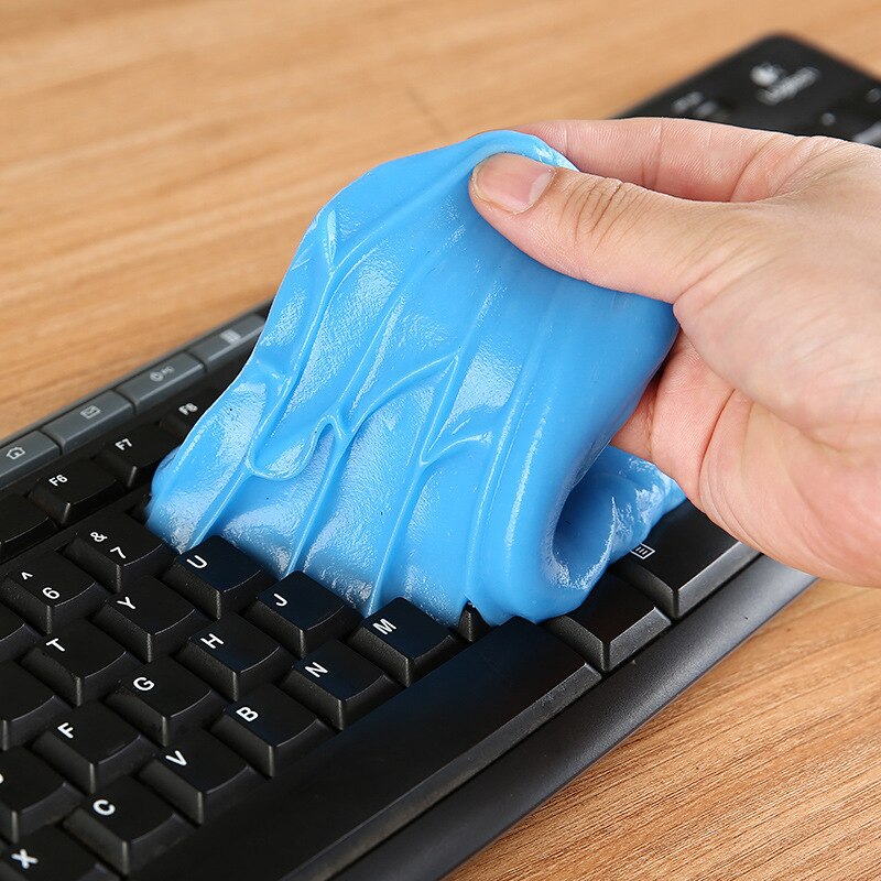 Gomma morbida Pulizia di Fango di Lavaggio auto Pulitore della Tastiera Colla Magia Accessori per auto Strumento di Pulizia