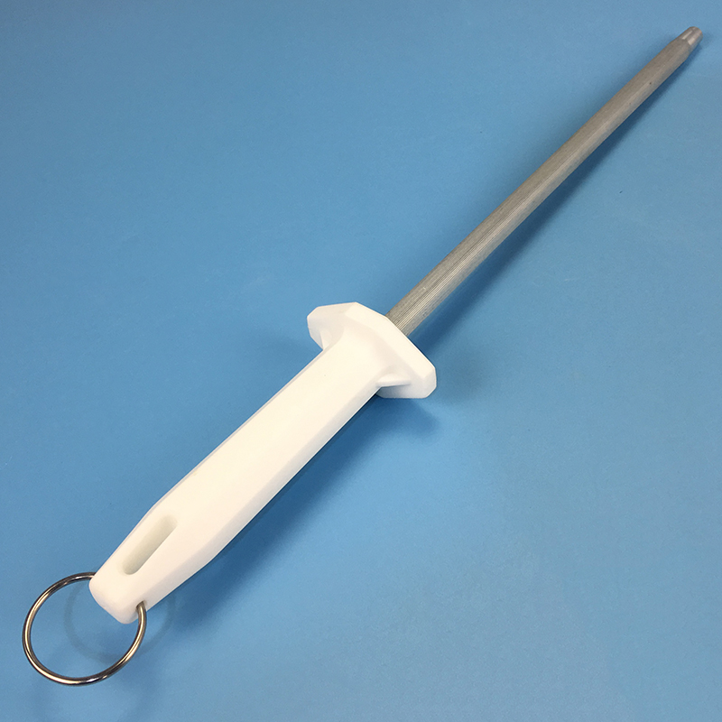 Palo de afilar cilíndrico, afilador de musat, cuchillo de carnicero, cuchillo especial de carnicero