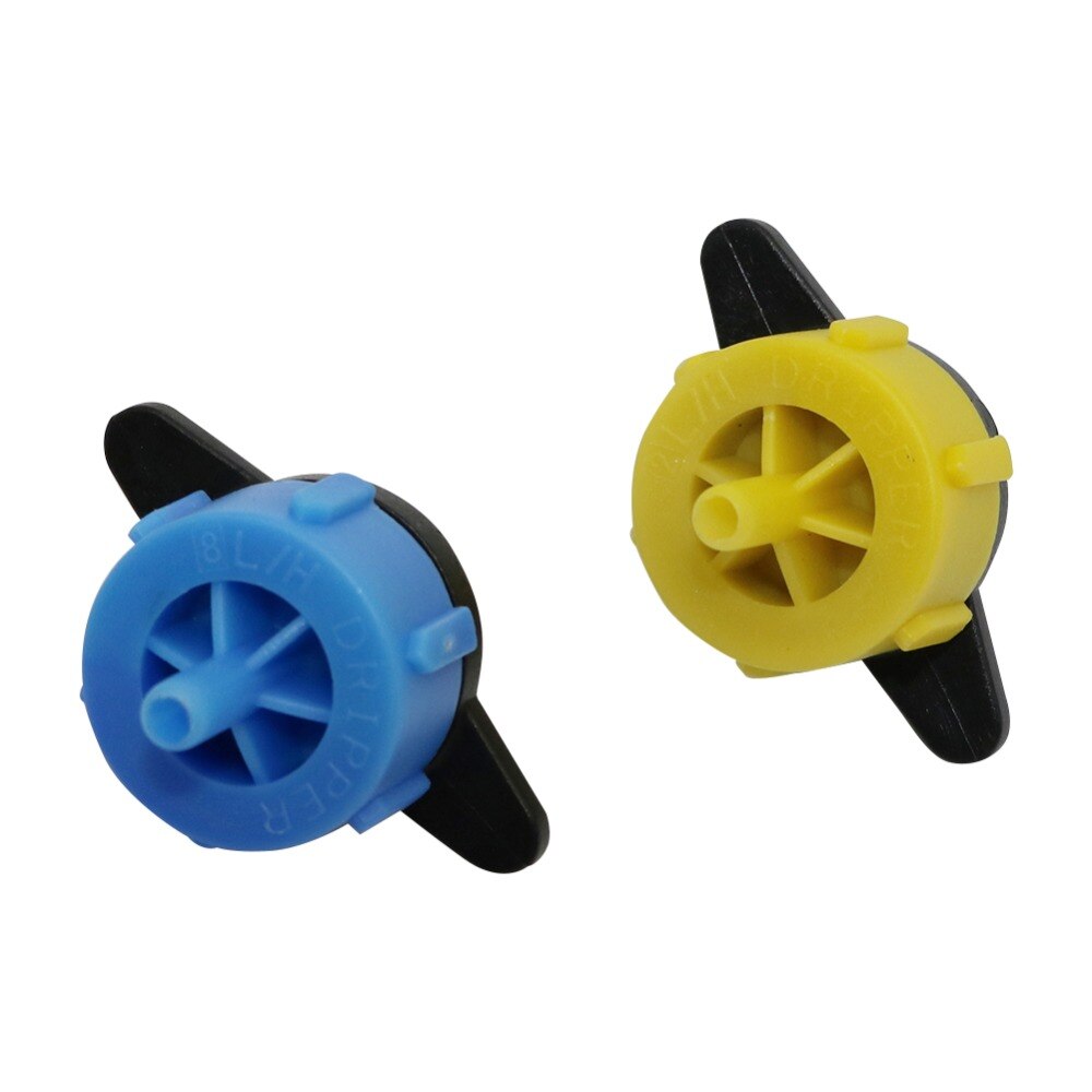 Agriculture 2L/H 4L/H 8L/H Dripper Garden Micro Irrigation Pressure Compensating Dripper Automatic Watering Emitter 30 Pcs