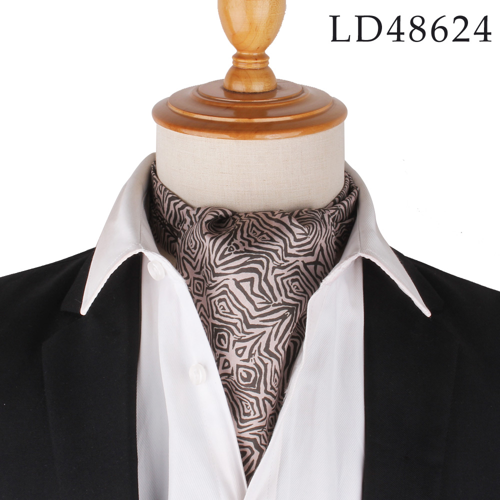 Neue Flora Männer Cashew Krawatte Hochzeit Formale Krawatte Ascot Scrunch Selbst Britischen Gentleman Polyester Weiche Krawatte Luxus Drucken Schal: LD48624