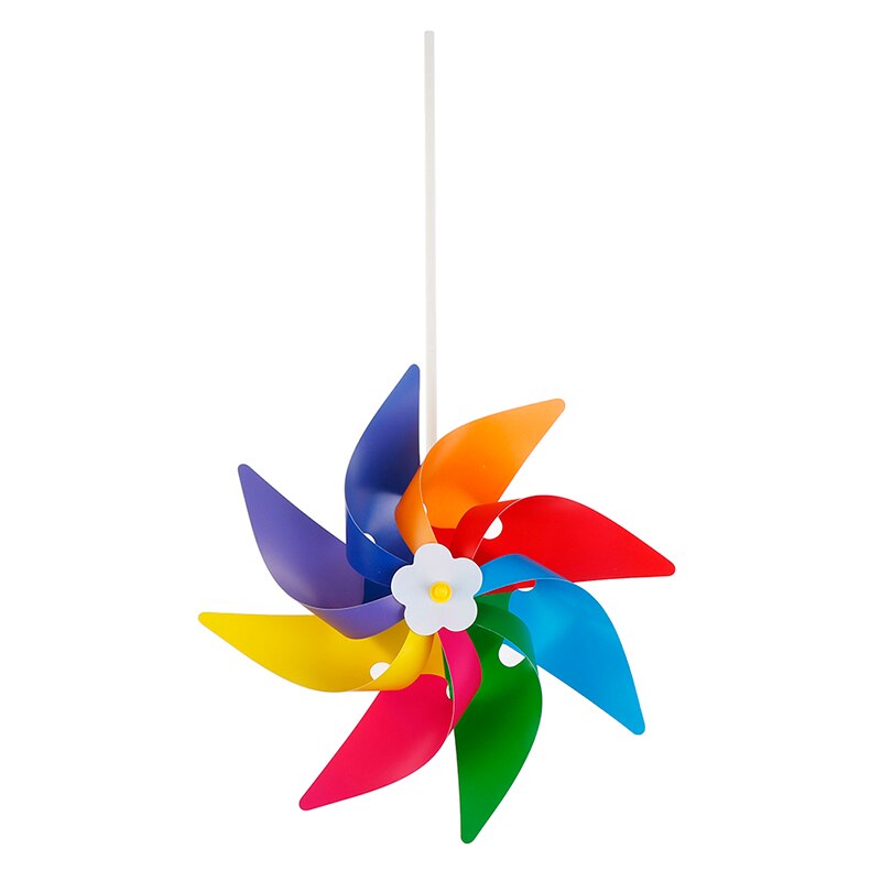 Havehave fest camping vindmølle vind spinner ornament dekoration legetøj til børn