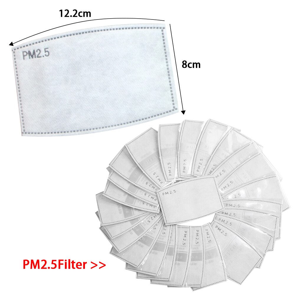 2 sømløse tørklæder med 10 pm 2.5 kulfilter til voksne multifunktionel halsgamacher hovedbeklædning pandebånd bandana skridsikkert tørklæde