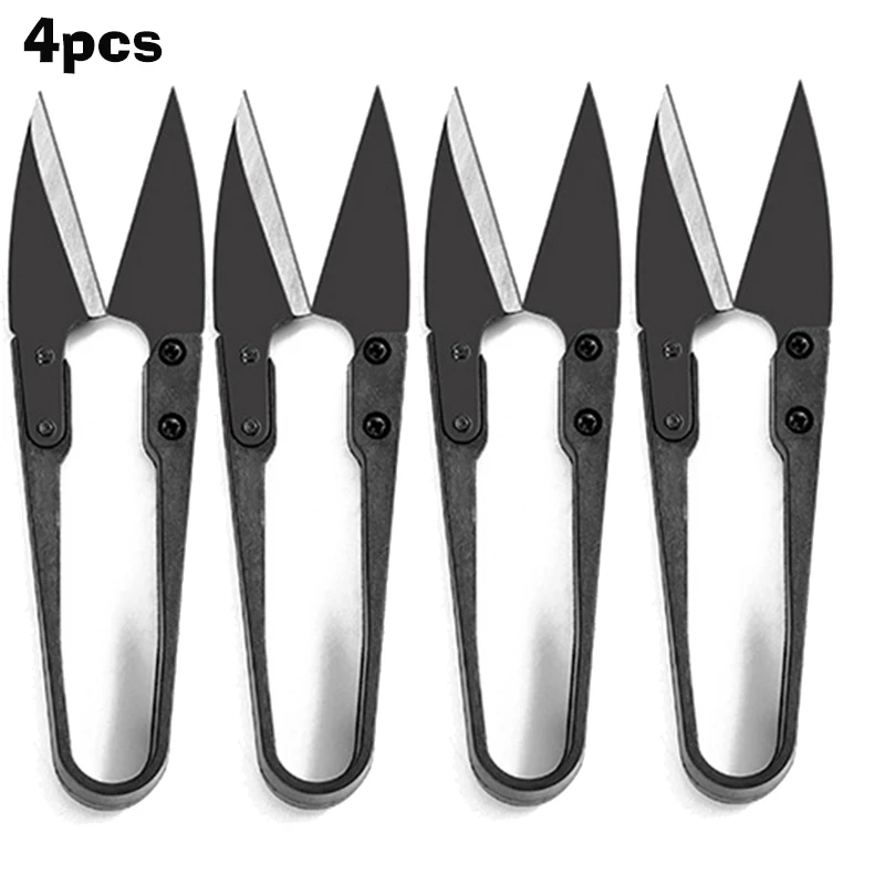 5/4/3/2/1 st sysaxar u syklippare pärltrådsklippare klippning av trådar stygntillbehör brodera tygsax: Guld-