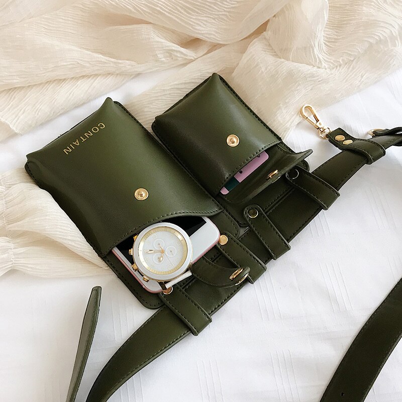 Bolsa de cintura feminina moda couro cinto saco crossbody sacos de peito menina fanny pacote pequeno telefone pacote alça de ombro packs
