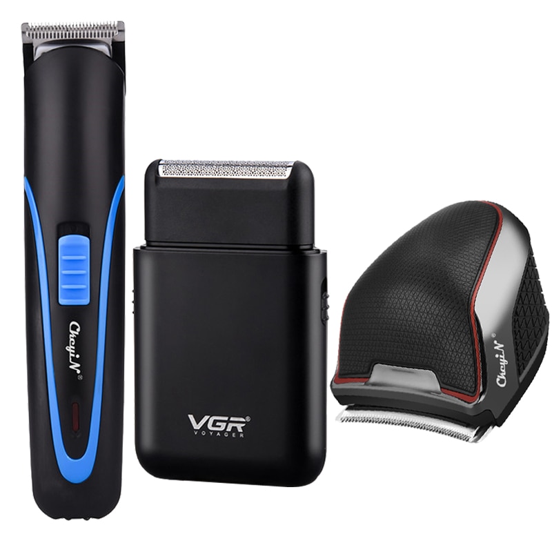 Professionele Tondeuse Voor Mannen Elektrische Tondeuse Draadloze Bakkebaarden Cutter Baard Scheermes Oplaadbare Scheren Machine: A3