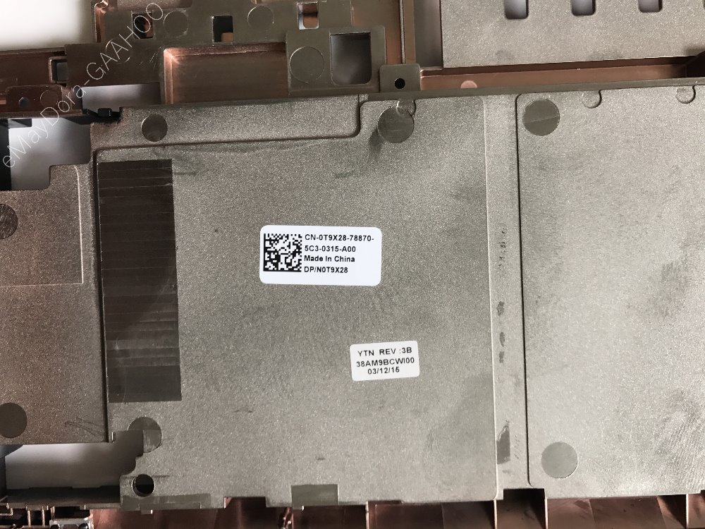 Brand original laptop parts for DELL inspiron 15 7557 7559 bottom base 0T9X28 T9X28 08FGMW 8FGMW