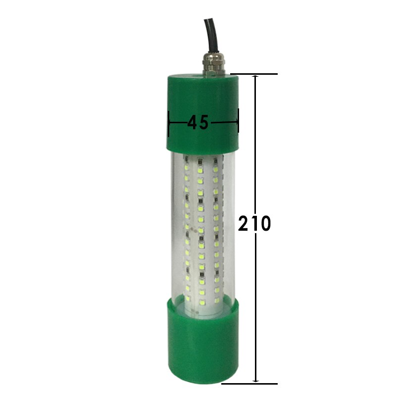 5 M 100 W 12V LED Underwater Fishing Light IP68 Waterproof Lures Attracting Fish Finder Lamp