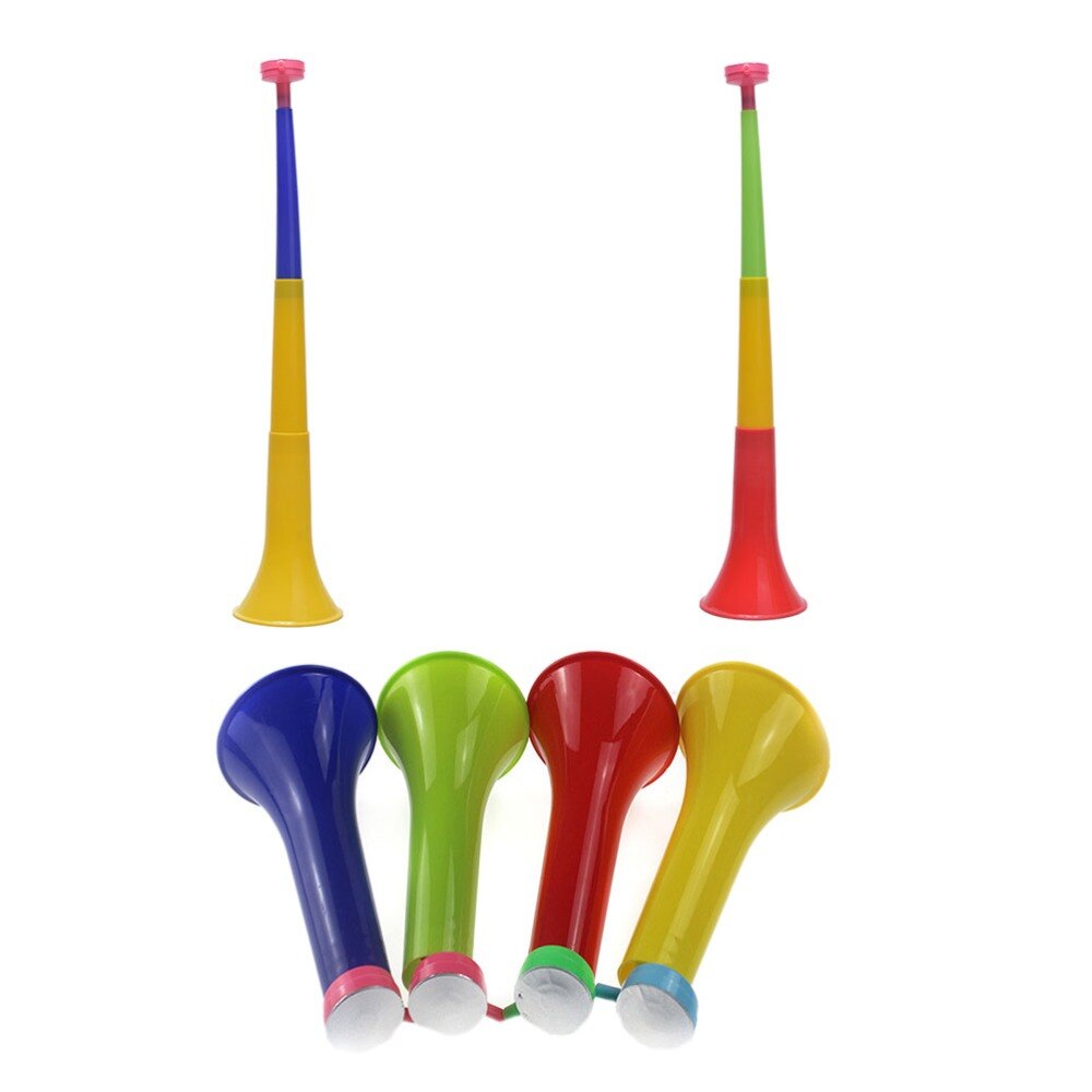 Couleur aléatoire coupe européenne instruments de musique amovible stade de Football acclamer cornes Vuvuzela Cheerleading corne enfant trompette jouet