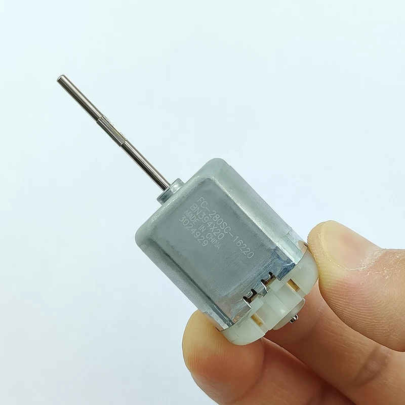 Mabuchi FC-280SC-16220 Mini 280 Motor Lange As DC12V 7800 RPM Auto Deurslot Venster Spiegel Reparatie