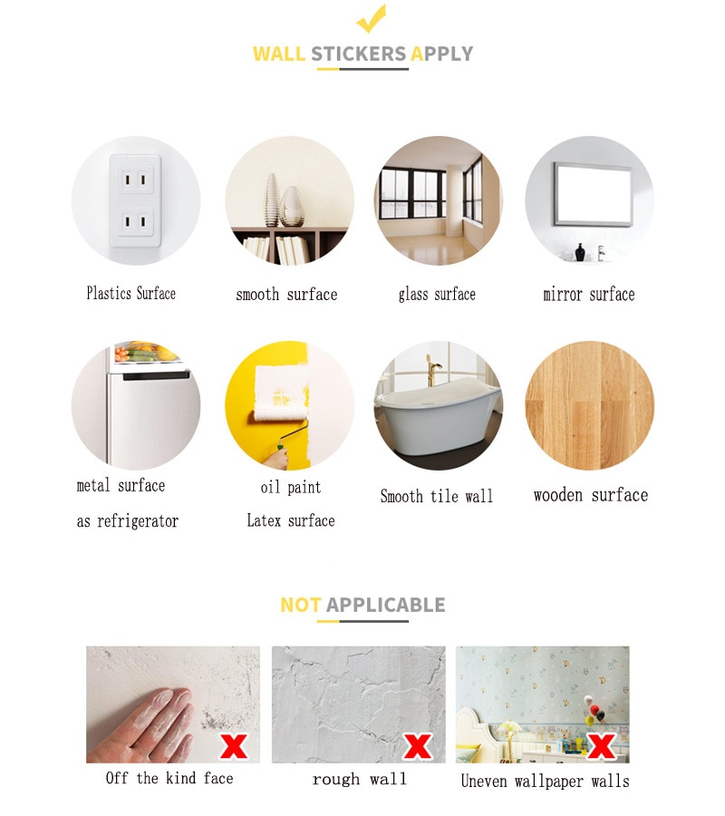 Vacclo Watercolor DIY Rainbow Rain Wall Sticker Living Room Bedroom Children Room Background Wall Self-adhesive Paper Wallpaper