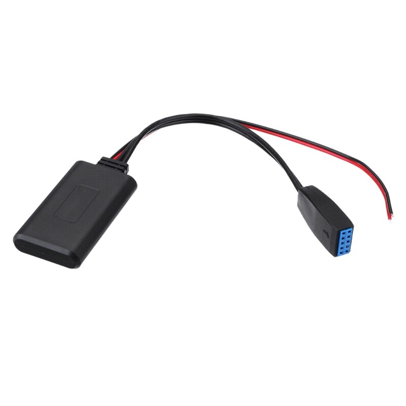 Car 10 Pin Bluetooth Module Radio Stereo Adapter Aux o Cable for BMW E39 E46 with Install Tool