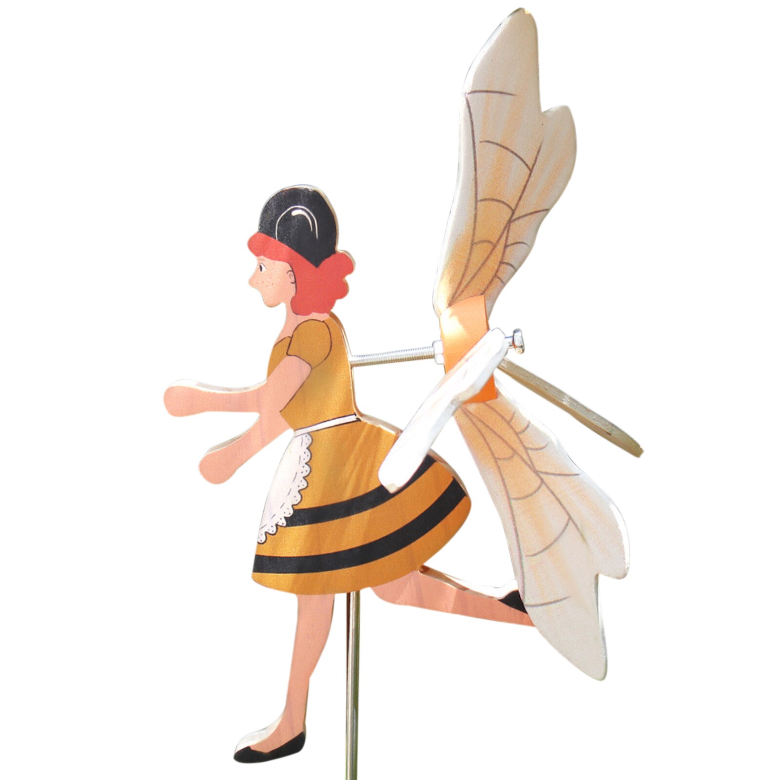 Garden Windmill Clown Wind Spinner Outdoor Statue Cute Decoration Craft Indoor Wind Catchers for Patio Lawn