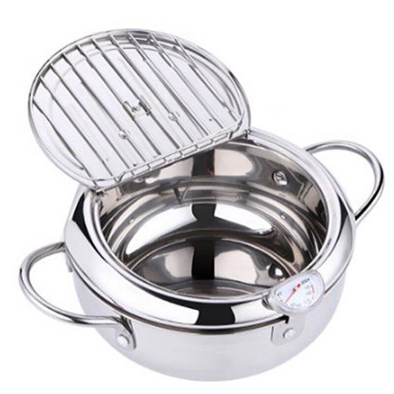 cuisine profonde marmite thermomètre Tempura friteuse poêle contrôle de la température frit poulet marmite outils de cuisson