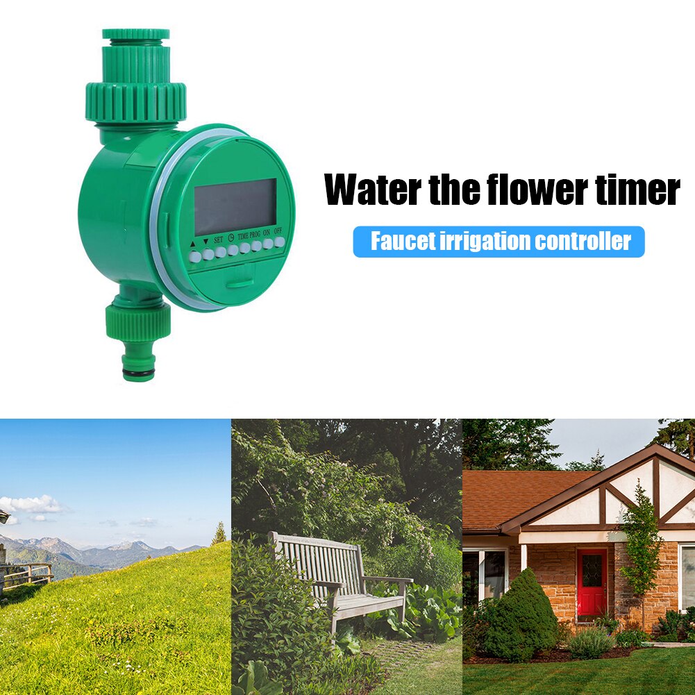 Irrigation Timer Controller System Lasting Auto Drip Watering Automatic Water Timer Knob Irrigation System for Flower Plant