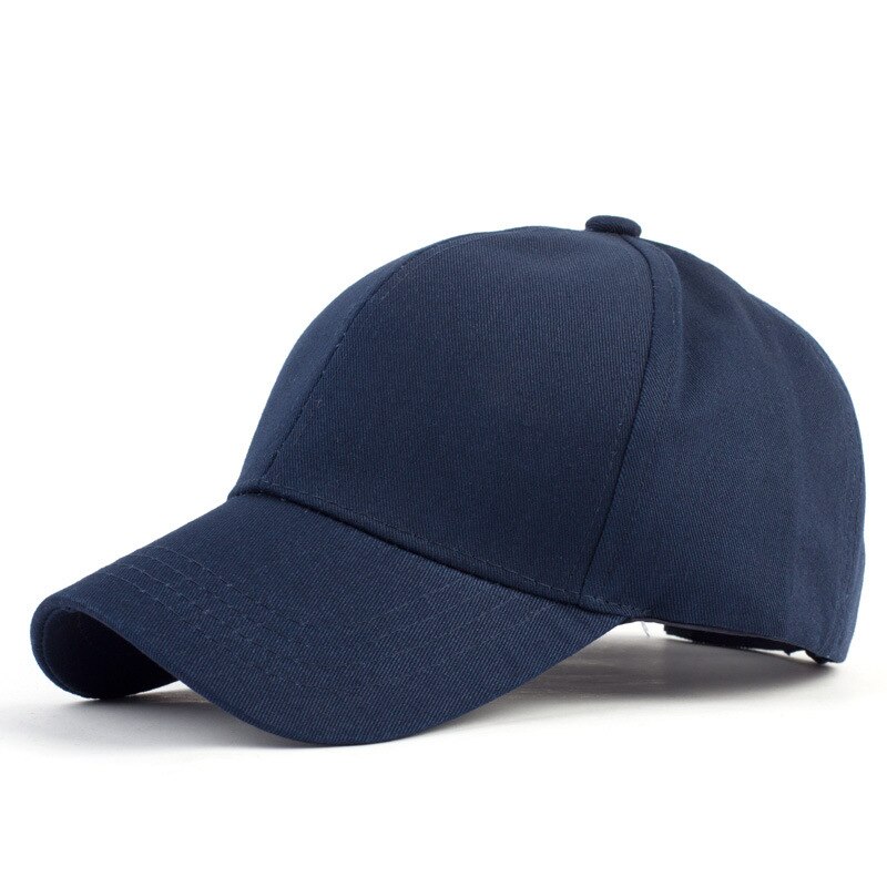 Gorra de béisbol con cola de caballo para mujer, Color sólido, transpirable, parasol, sombrero para el sol después de la apertura, gorra de tenis deportiva: blue